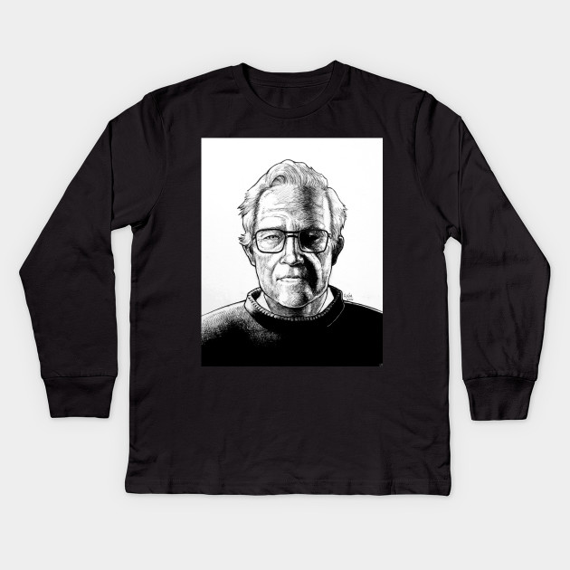 T ShirtTeepublic Kids Chomsky Sleeve Long SGUpzqMV